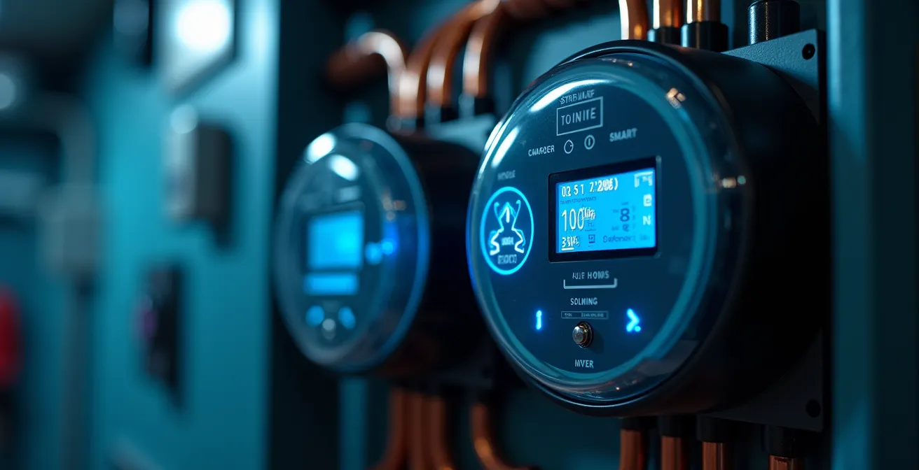 Sistema di gestione del carico elettrico con wallbox intelligente in ambiente domestico